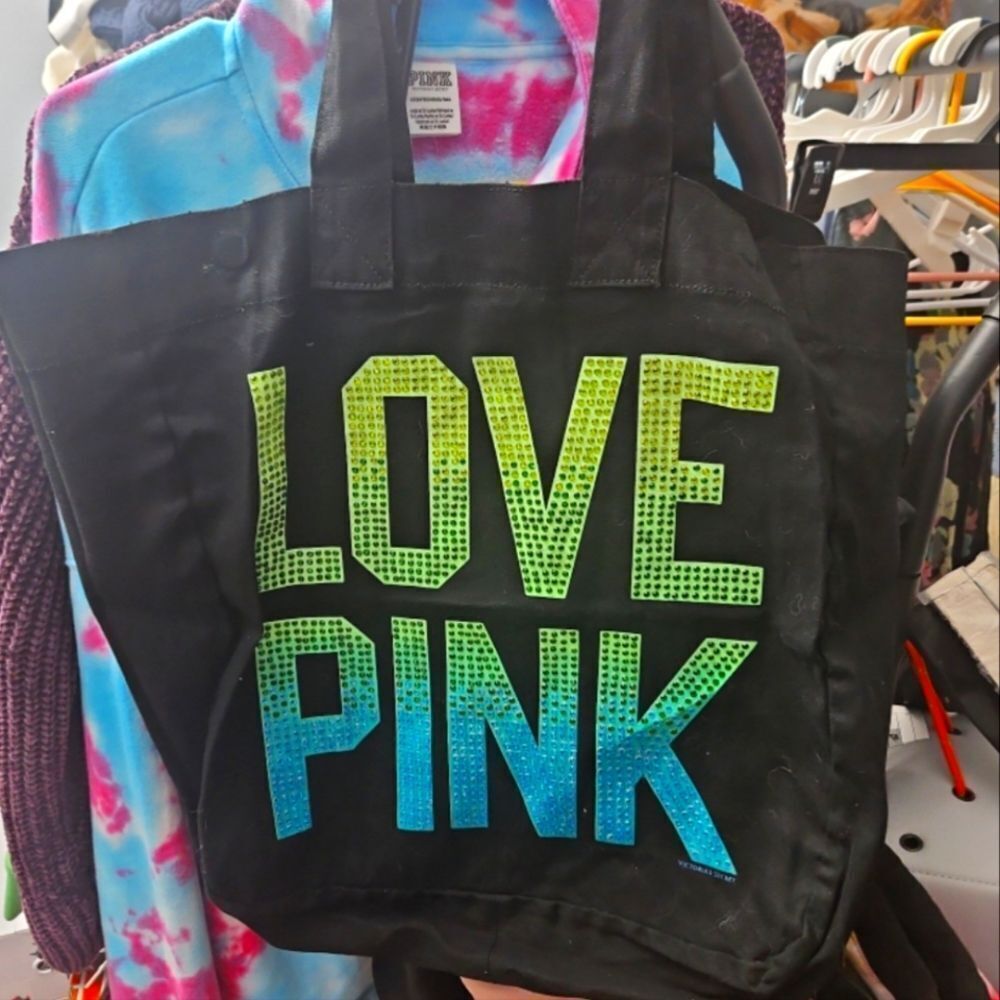 PINK VINTAGE MAGNETIC TOTE